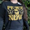 Polera manga larga mickey L