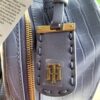 Mochila Tommy Hilfiger Azul Lavanda Textura Cocodrilo Nueva - Elegante y Compacta - Imagen 2