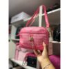 Crossbody Juicy Couture Fucsia/cadena Fucsia Lisa Oro Fucsia - Imagen 2